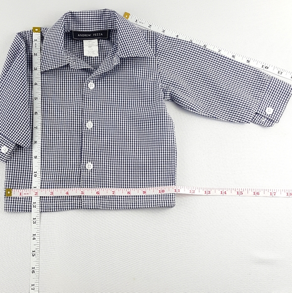 ANDREW FEZZA 12mosCollar Button Up Suit Set - Picture 2 of 6